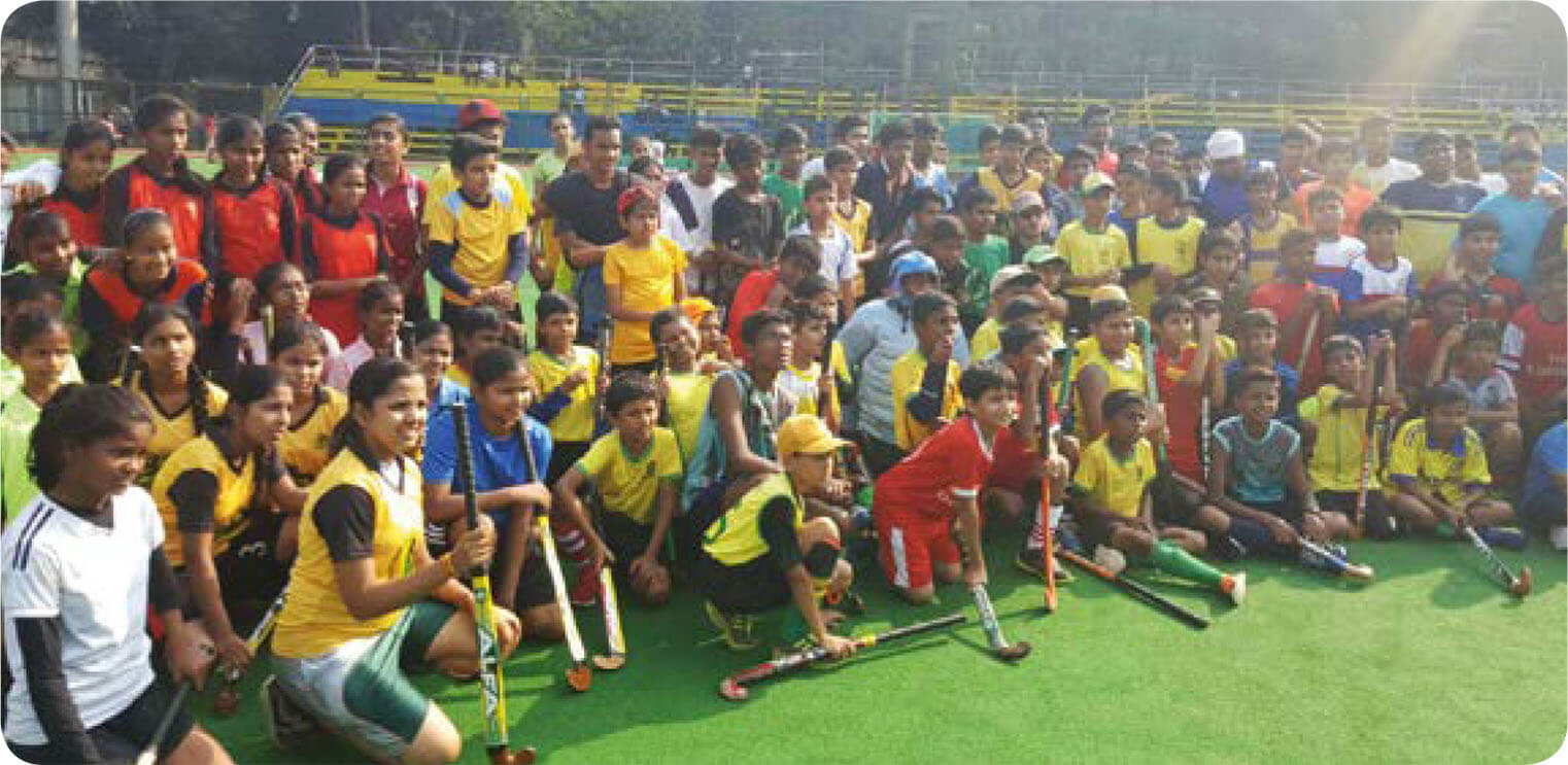 Hookin2Hockey clinic in Mumbai