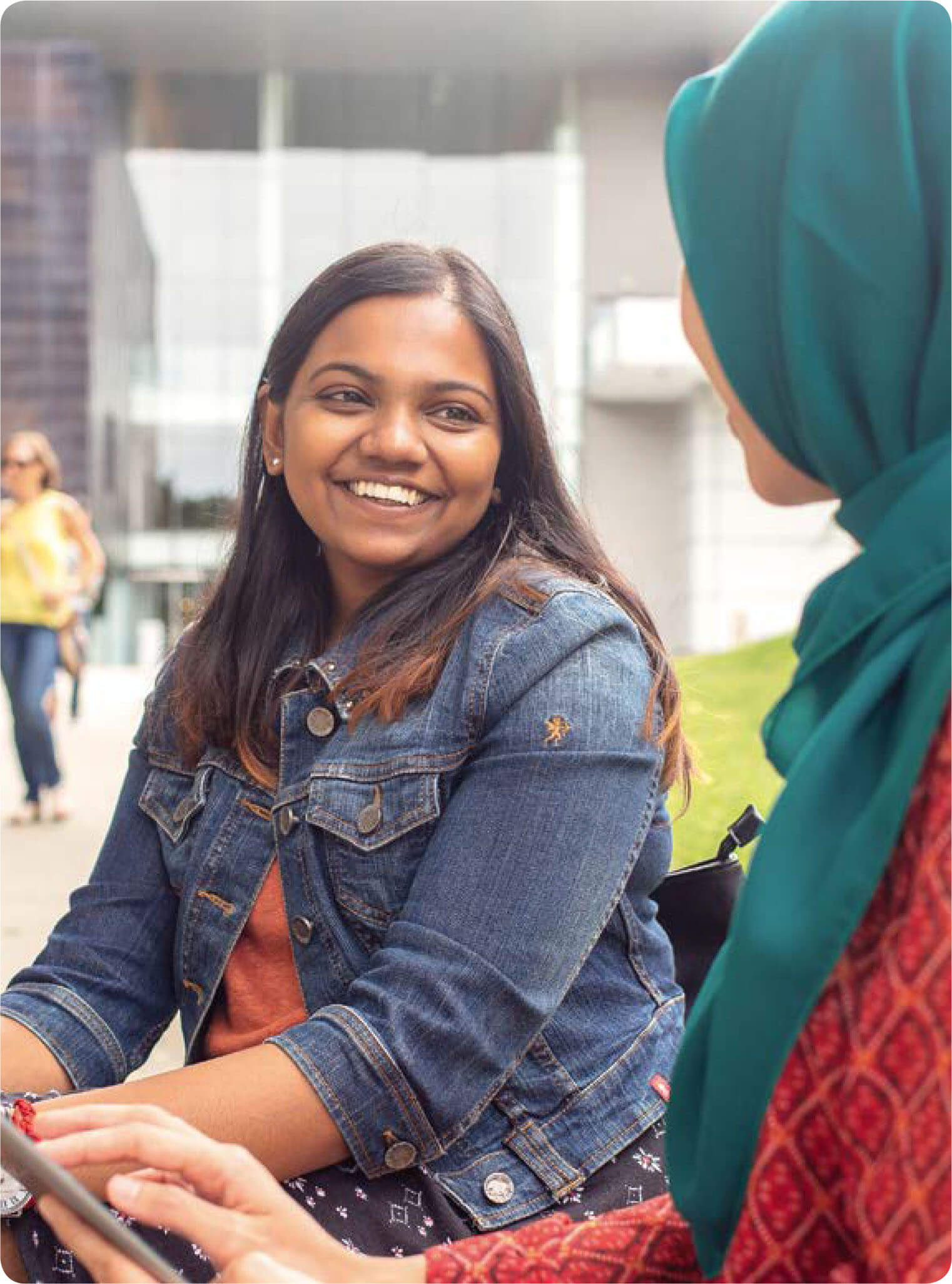 A participant of IDP at university in Brisbane