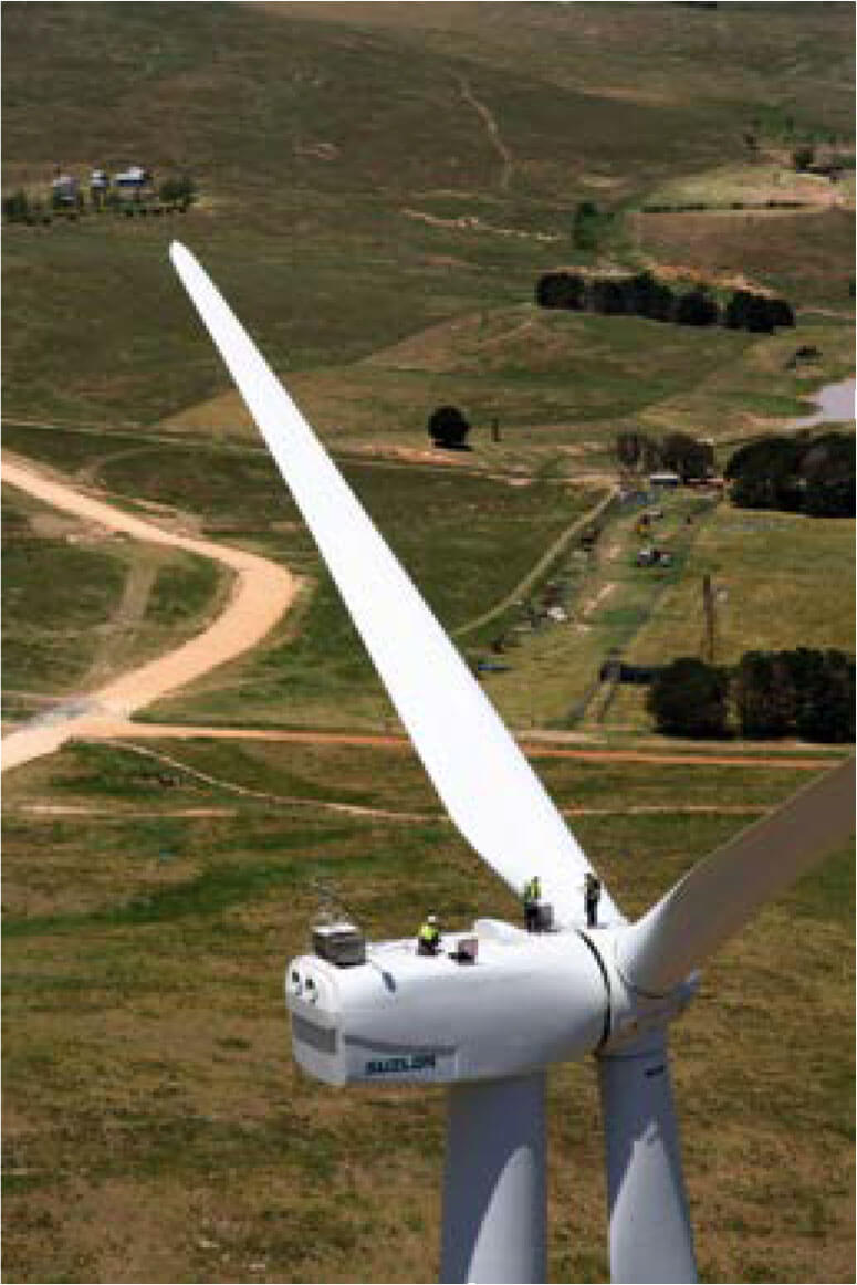 A Suzlon Group Wind Turbine