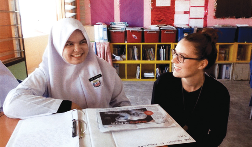 Photo of Australian Teacher Kira Monaghan