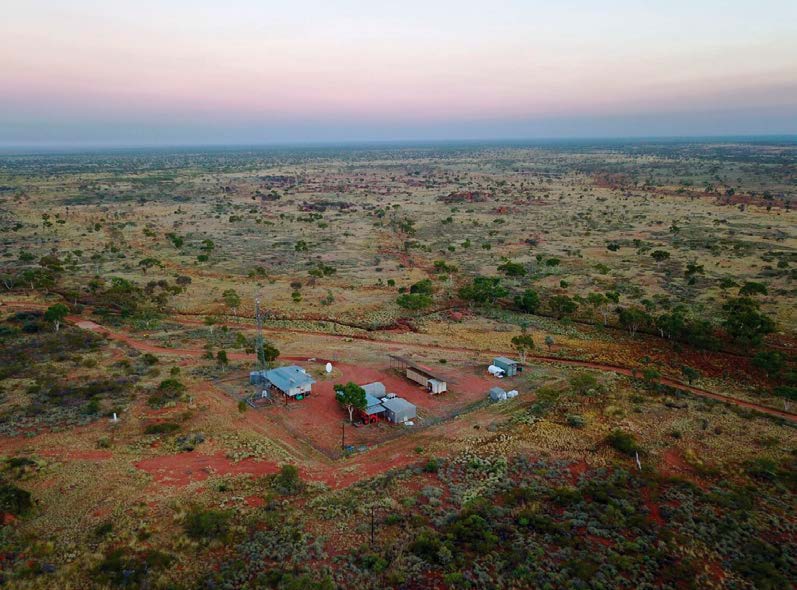 Warramanga IMS facility (Credit: The Australian National University).