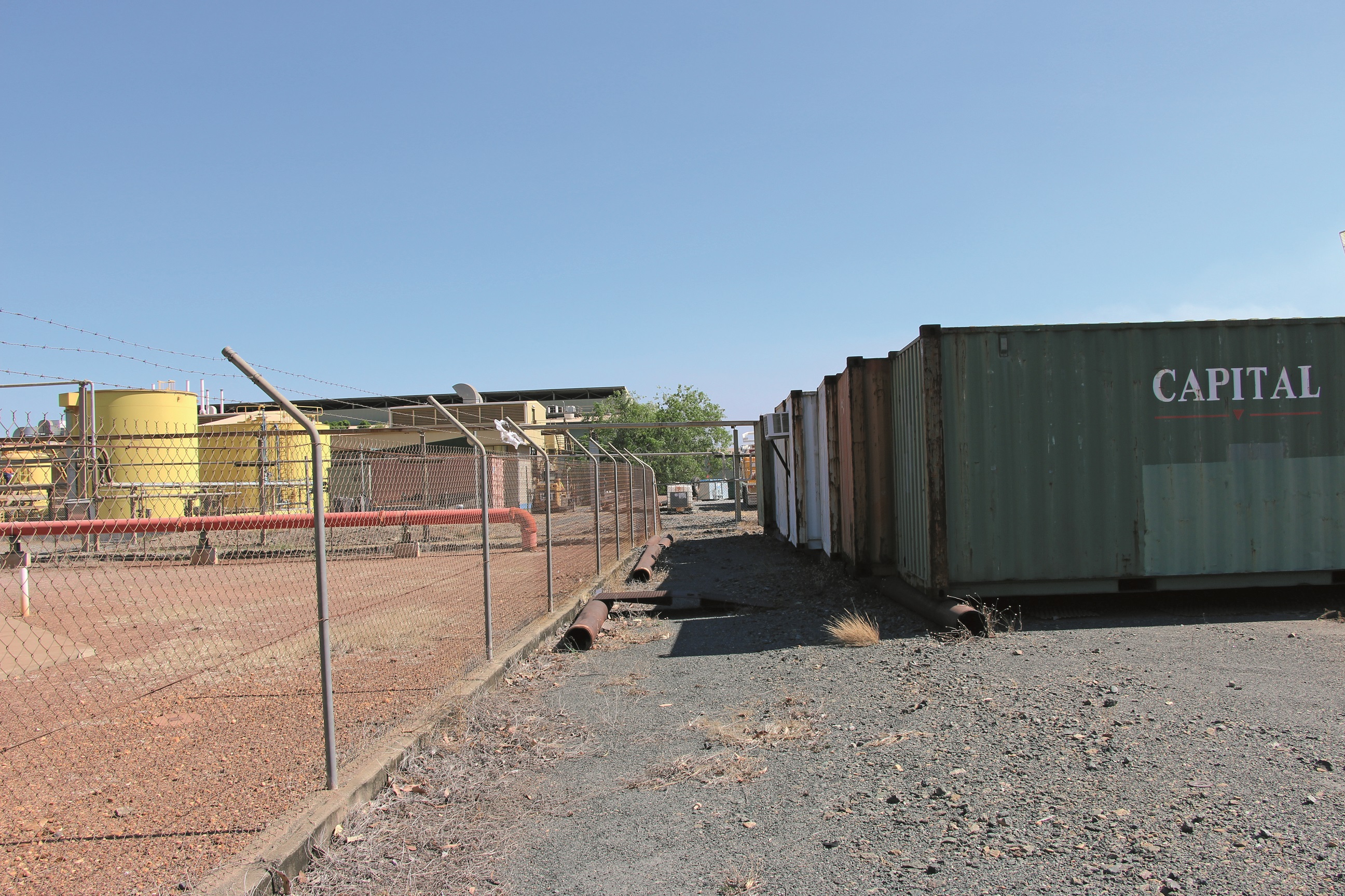 ASNO confirms the separation of UOC storage from other mine activities.