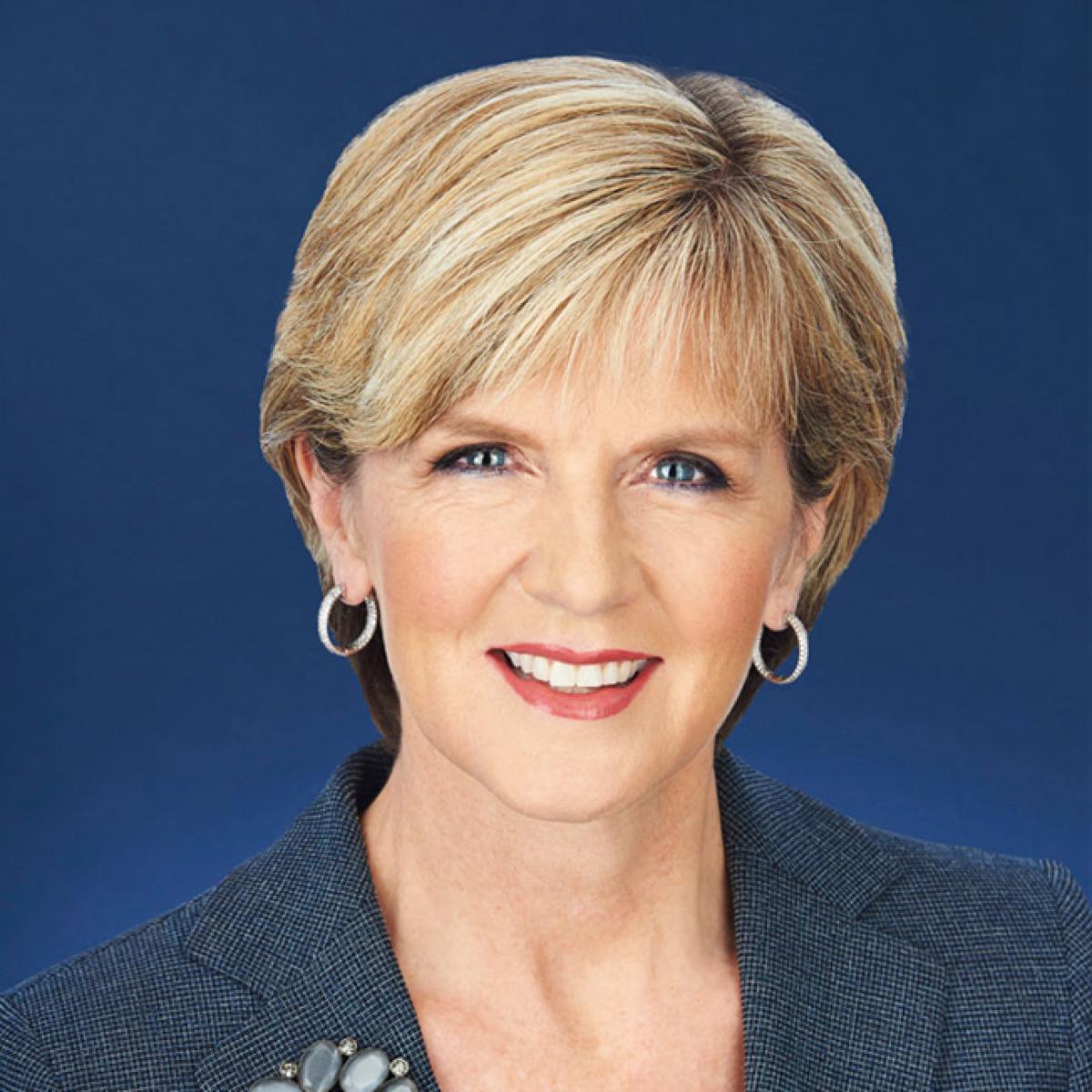 Julie Bishop Minister for Foreign Affairs