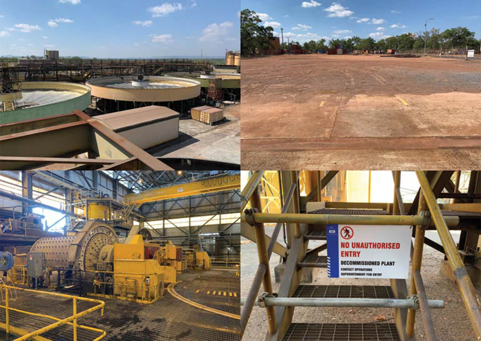 Ranger Mine decommissioning underway during June 2021 inspection. 