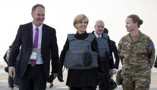 Matt Anderson, Ms Bishop, Kabul, January 2015