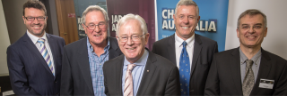 Michael Growder, Mr Robb, FTA seminar, Queanbeyan, April 2015