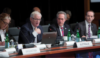 Jan Adams, Mr Robb, G20 Trade Ministers’ Meeting, Sydney, July 2014