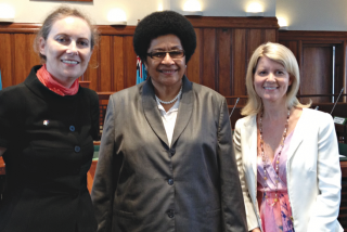 Margaret Twomey, Ms Stott Despoja, Fiji, April 2015
