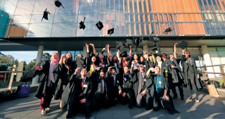 Graduating Australia Awards recipients join the Alumni, Completion Ceremony, University of Sydney