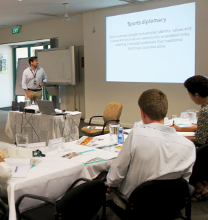 Nicholas Kittel, public diplomacy workshop, Suva, June 2015