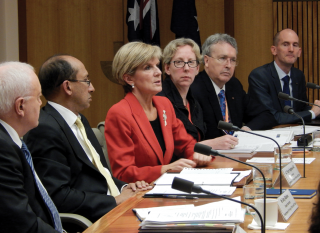Secretary, Ms Bishop, NCP Reference Group, Canberra, June 2015