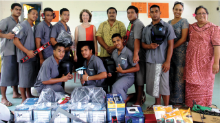 Rosemary McKay, TVET Program, Samoa, July 2014