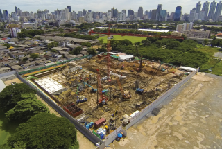 Bangkok embassy complex under construction