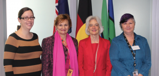 Julianne Cowley and Lindy Judge, disability address, Canberra, May 2015