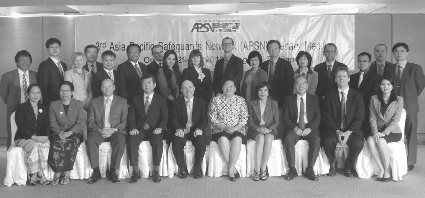 Delegates at the 3rd Asia-Pacific Safeguards Network Plenary Meeting, Bangkok, Thailand, October 2012 (Image: APSN)