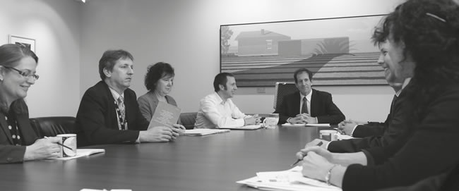 ASNO staff at a meeting in Canberra (Image: ASNO)