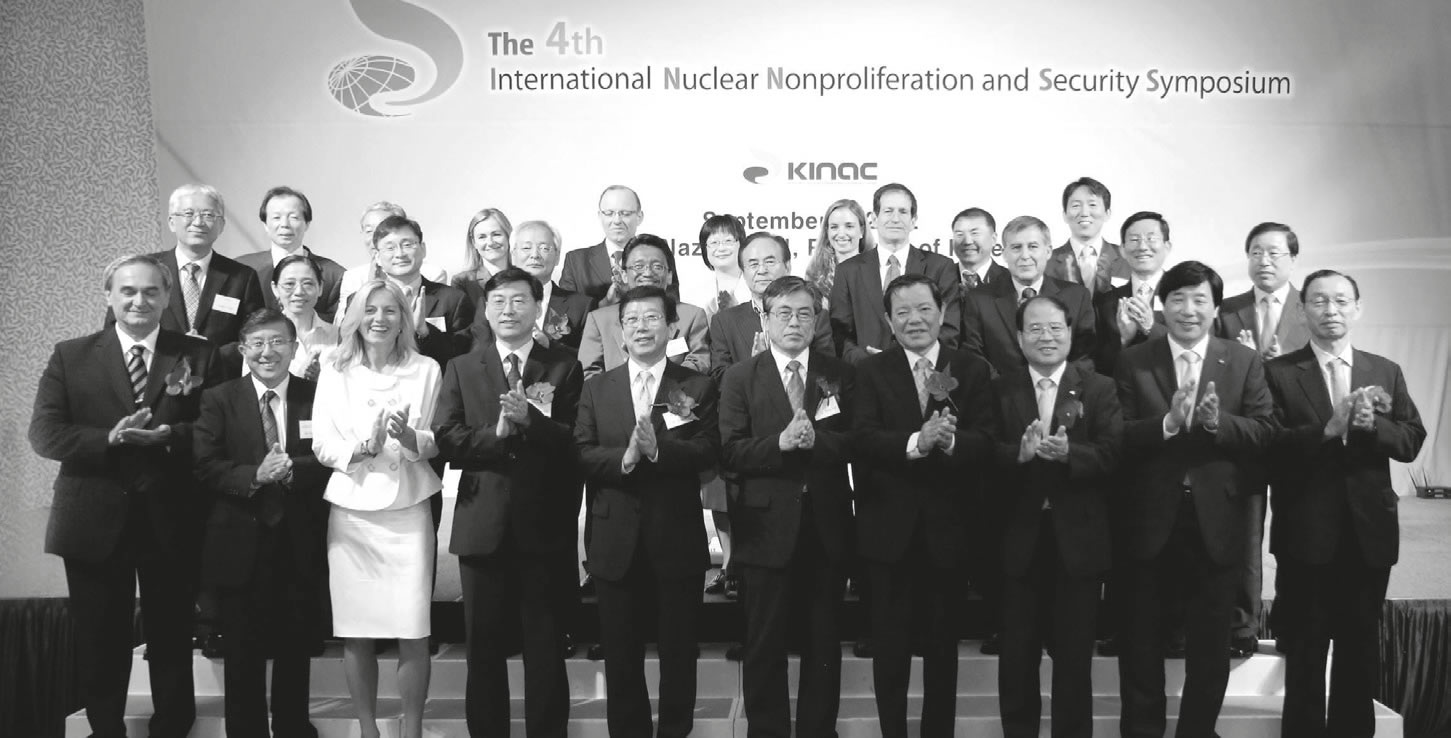 ASNO Assistant Secretary John Kalish at the Fourth International Nuclear Non-Proliferation and Security Symposium, Seoul, Republic of Korea, September 2012