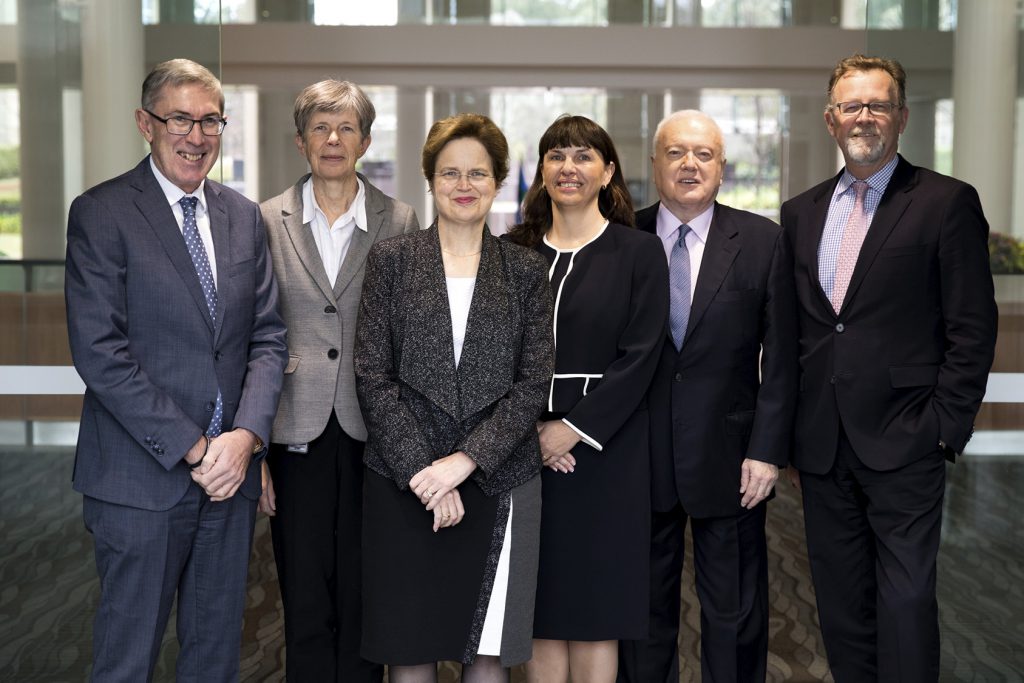 Secretary and Deputy Secretaries of the Department of Foreign Affairs and Trade. [DFAT/Nathan Fulton]
