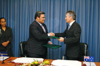 Signing of Memorandum of Understanding