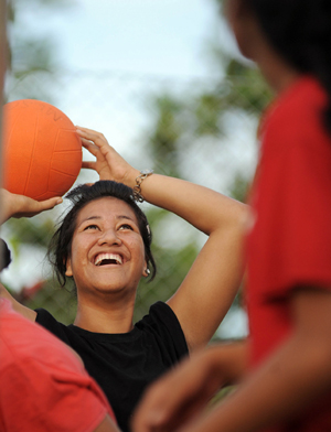 Samoan netball player