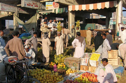 Fruit and vegetable market