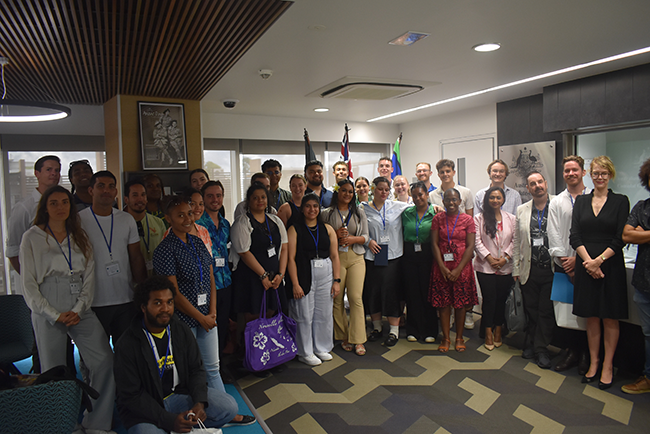 PAYA Inc delegates at Australia Consulate-General in Noumea