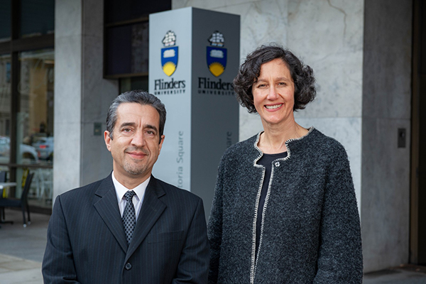 A/Prof Esmaeili & A/Prof Brand at Finders College of Business Government & Law