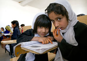 Afghan schoolgirls