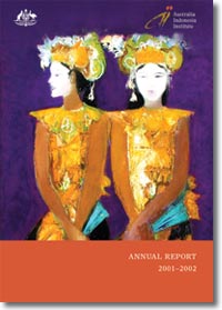 Australia Indonesia Institute Annual Report 2001-02