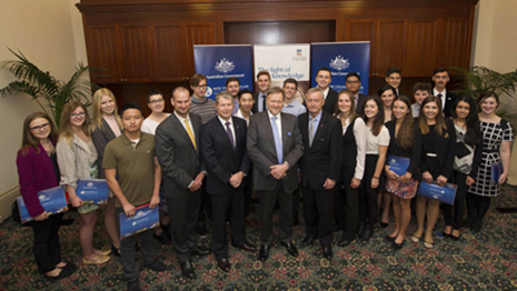 New Colombo Plan mobility grant recipients from the University of Adelaide