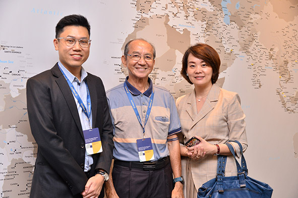 Image: Adrian Chong, Hon Sooi Hua and Amy Zheng.