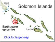 Solomons map - new navigation
