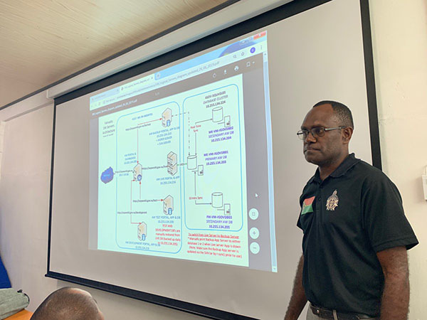 Stanley Trief, Manager Vanuatu Electronic Single Window System Project