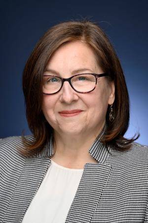 Portrait of Jill Collins.
