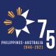 Logo: Philippines Australia 75 1946-2021