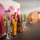 Mannequins dressed in the fashion items