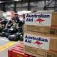 Australian Disaster Assistance Response Team prepares to leave Richmond Airbase Base on 10 February.