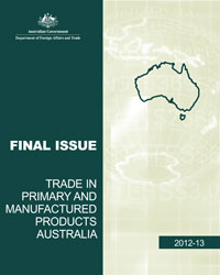 Trade in Primary and Manufactured Products cover