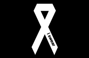 White Ribbon Day symbol